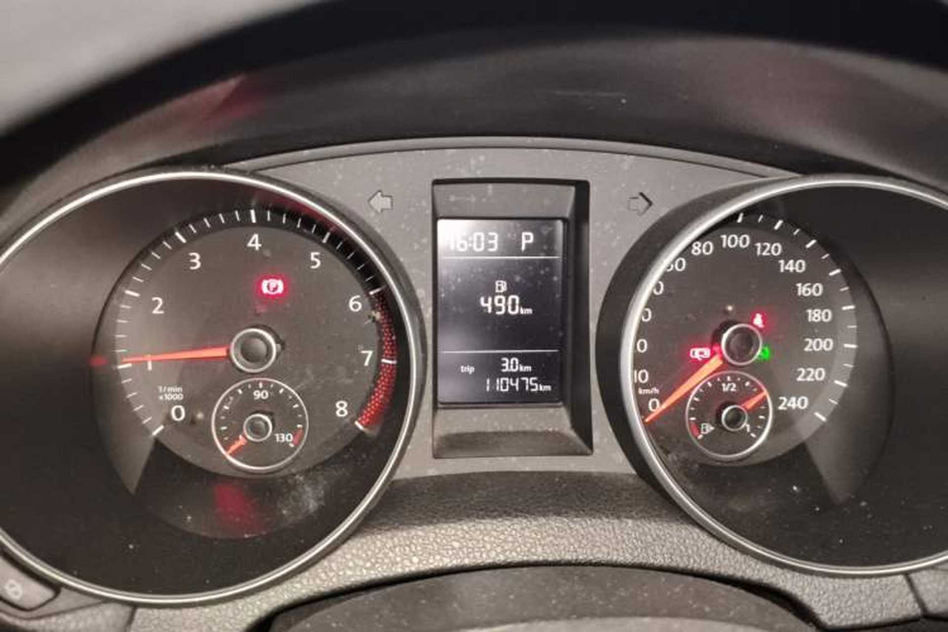 Used Volkswagen Golf 2011 1.6L Automatic Comfort Model Instrument Cluster