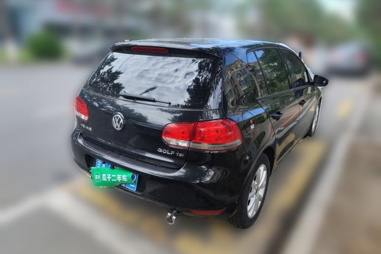 Used Volkswagen Golf 2012 1.4 TSI Automatic Comfort Edition Rear Right 45 Deg