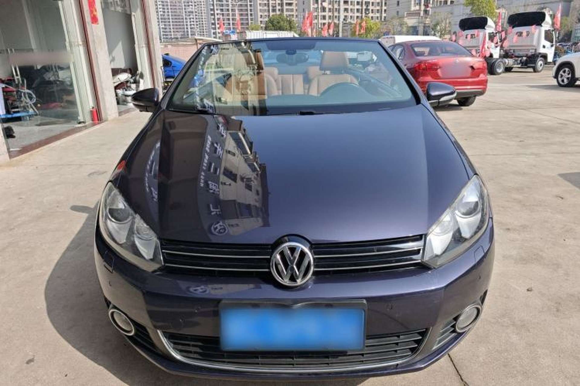Used Volkswagen Golf 2012 1.4TSI Luxury Convertible Edition Front