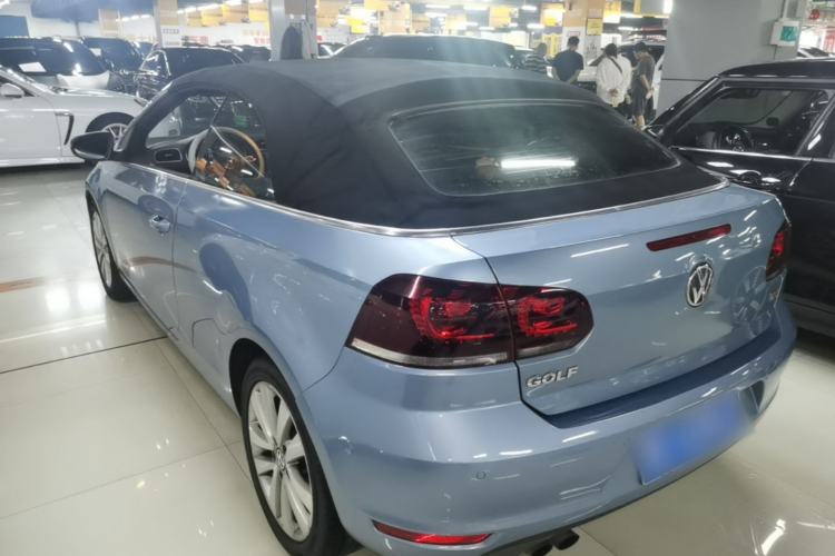 Used Volkswagen Golf 2012 1.4TSI Luxury Convertible Edition Rear Left 45 Deg