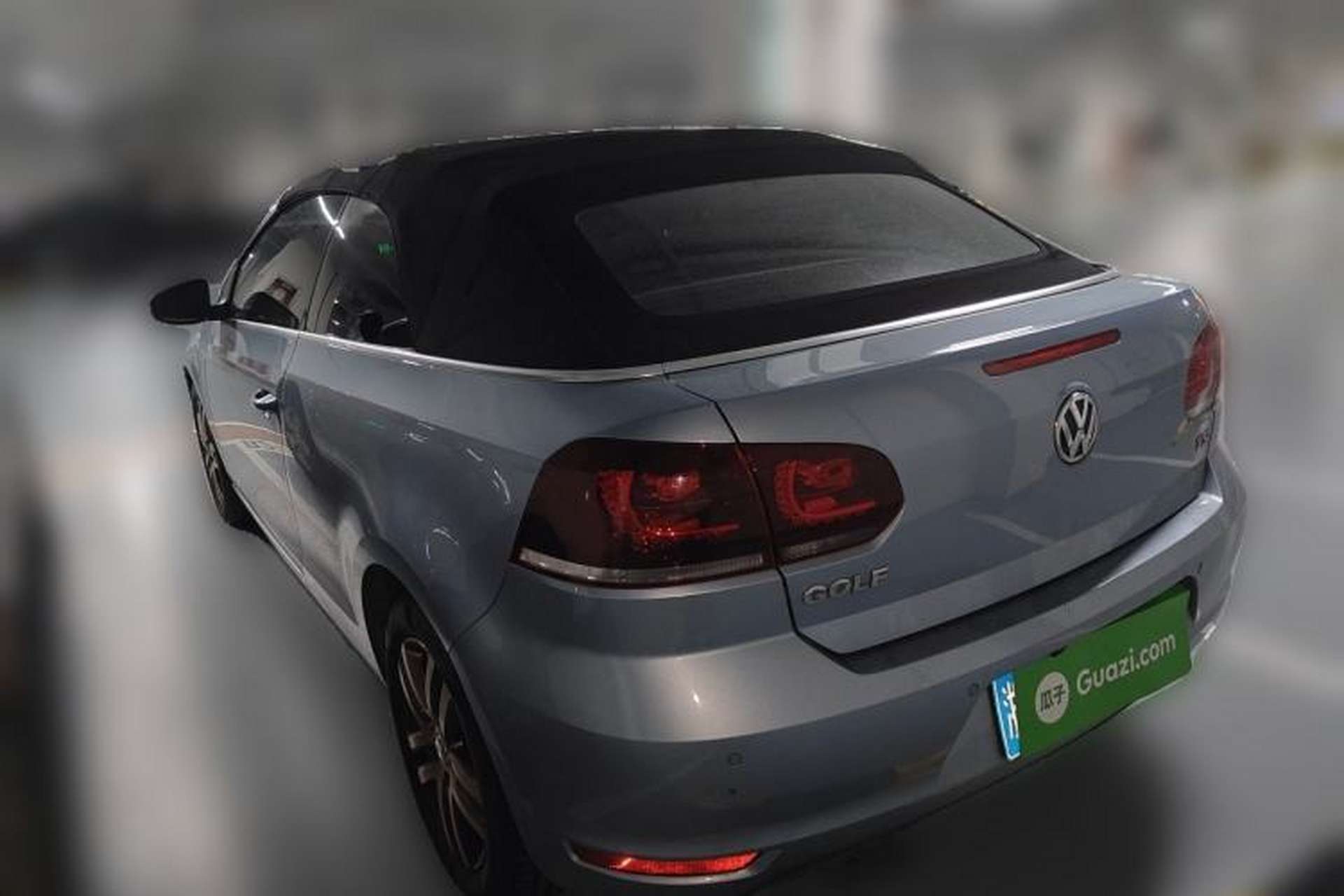 Used Volkswagen Golf 2012 1.4TSI Comfort Convertible Edition Rear Left 45 Deg