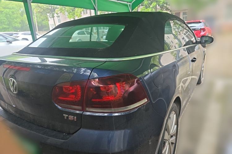 Used Volkswagen Golf 2012 1.4TSI Luxury Convertible Edition Rear Right 45 Deg