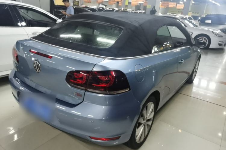 Used Volkswagen Golf 2012 1.4TSI Luxury Convertible Edition Rear Right 45 Deg