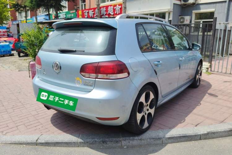 Used Volkswagen Golf 2012 1.4 TSI BlueMotion Edition Rear Right 45 Deg