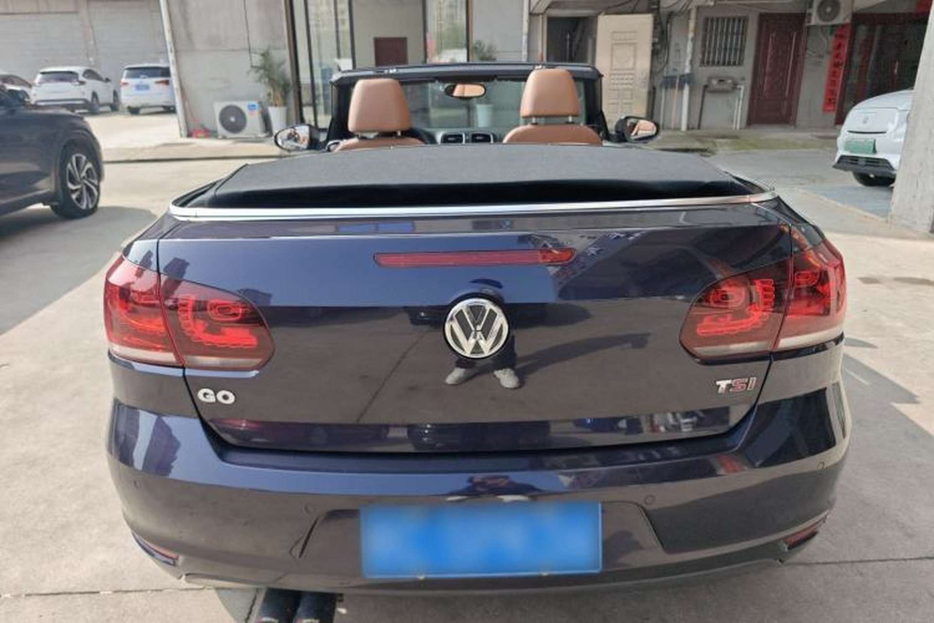 Used Volkswagen Golf 2012 1.4TSI Luxury Convertible Edition Rear