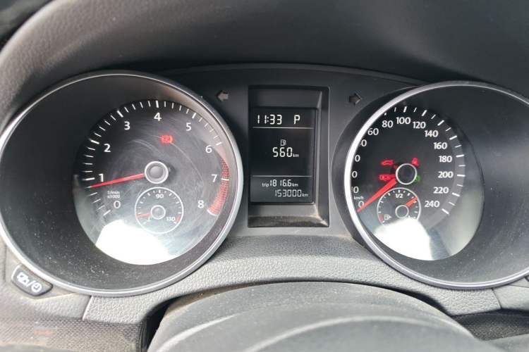 Used Volkswagen Golf 2012 1.6L Automatic Comfort Model Instrument Cluster