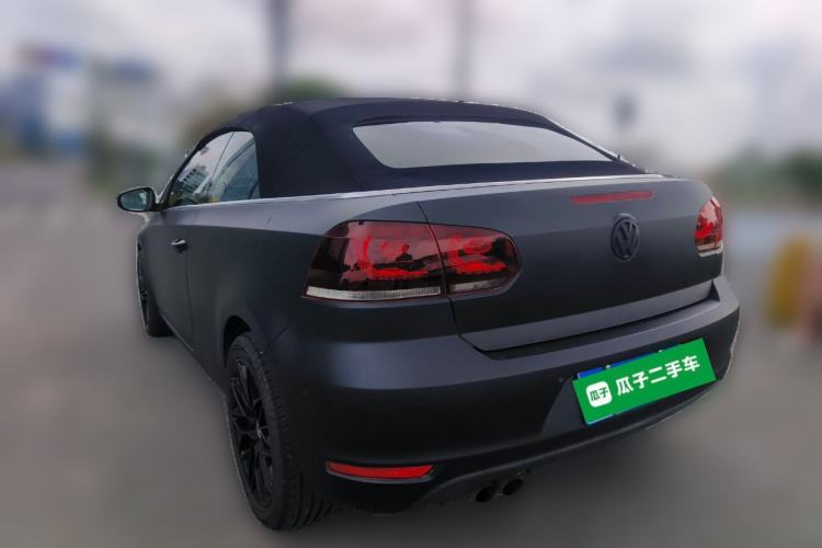 Used Volkswagen Golf 2012 1.4TSI Luxury Convertible Edition Rear Left 45 Deg