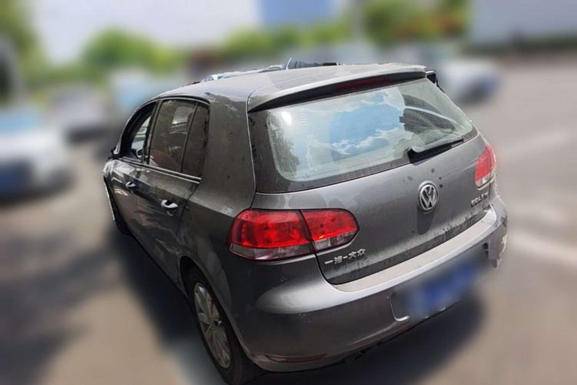 Used Volkswagen Golf 2012 1.4 TSI Automatic Comfort Edition Rear Left 45 Deg