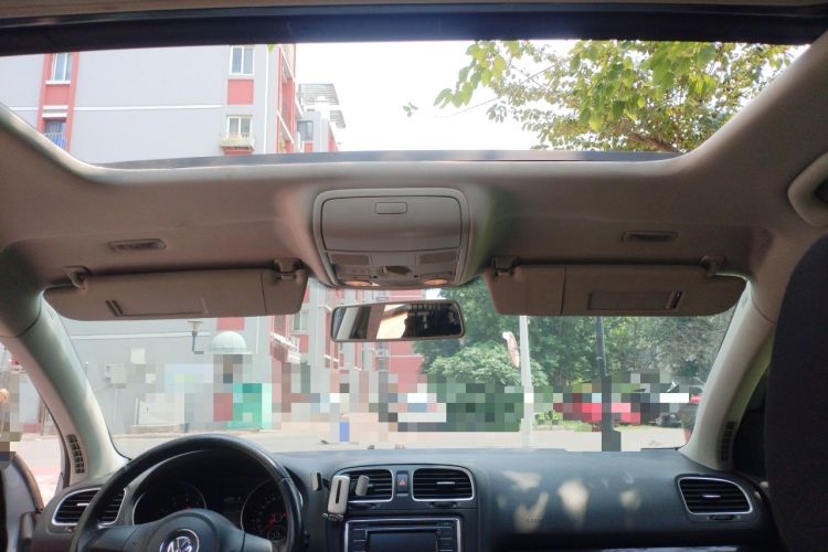 Used Volkswagen Golf 2012 1.6L Automatic Comfort Model Headliner
