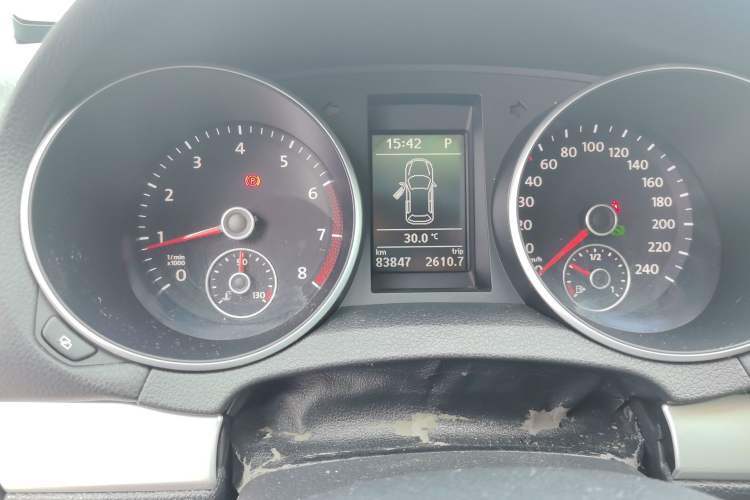 Used Volkswagen Golf 2012 1.4TSI Automatic Luxury Edition Instrument Cluster