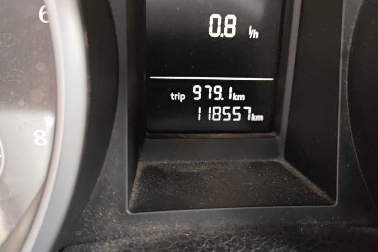 Used Volkswagen Golf 2012 1.4 TSI Automatic Comfort Edition Odometer Close Up