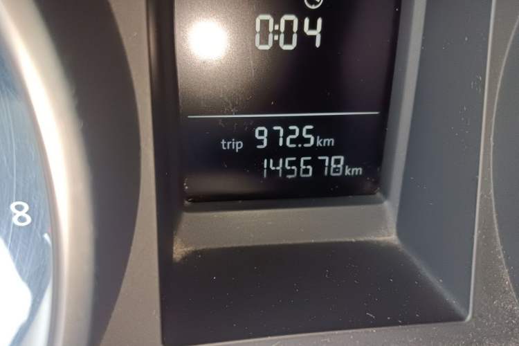 Used Volkswagen Golf 2012 1.6L Automatic Comfort Model Odometer Close Up