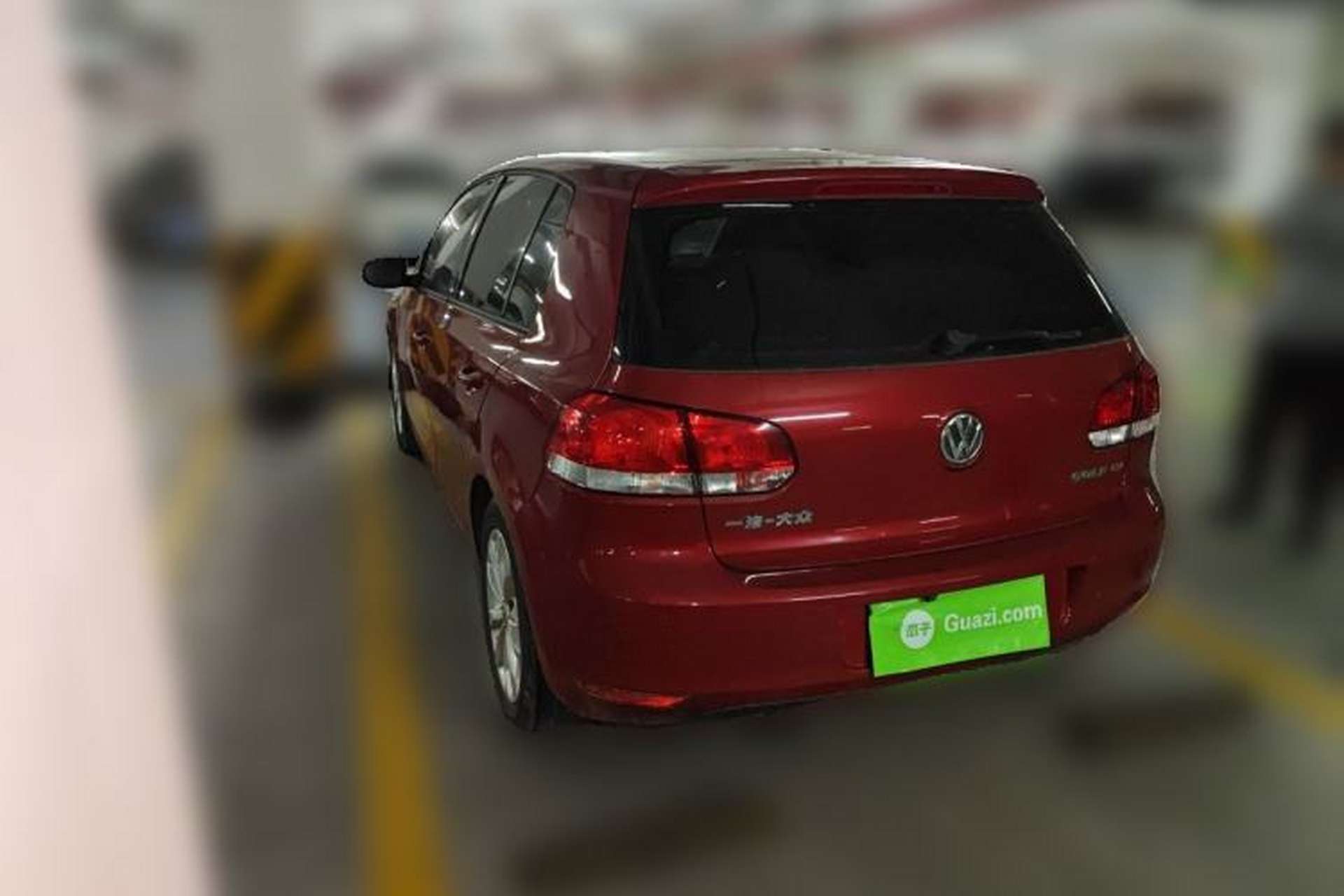 Used Volkswagen Golf 2012 1.4 TSI Automatic Comfort Edition Rear Left 45 Deg