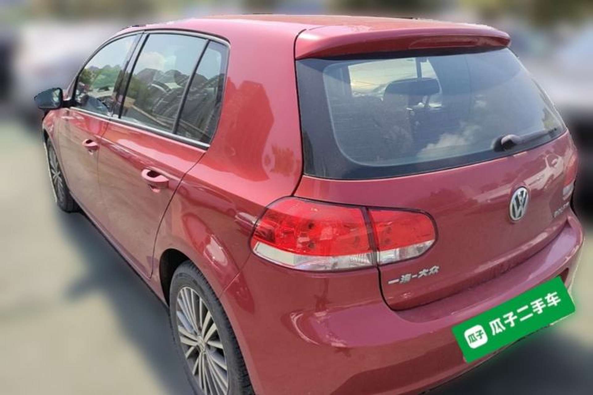 Used Volkswagen Golf 2012 1.4TSI Automatic Luxury Edition Rear Left 45 Deg