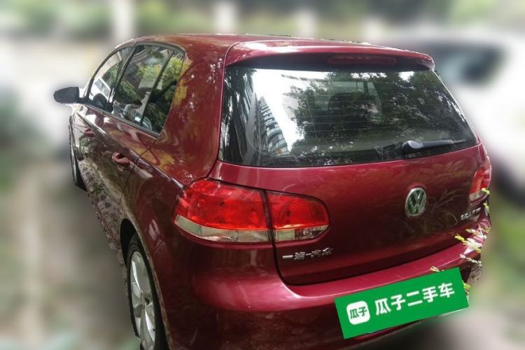Used Volkswagen Golf 2012 1.4 TSI Automatic Comfort Edition Rear Left 45 Deg