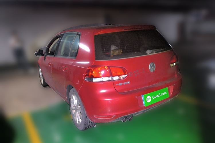 Used Volkswagen Golf 2012 1.4 TSI Automatic Comfort Edition Rear Left 45 Deg