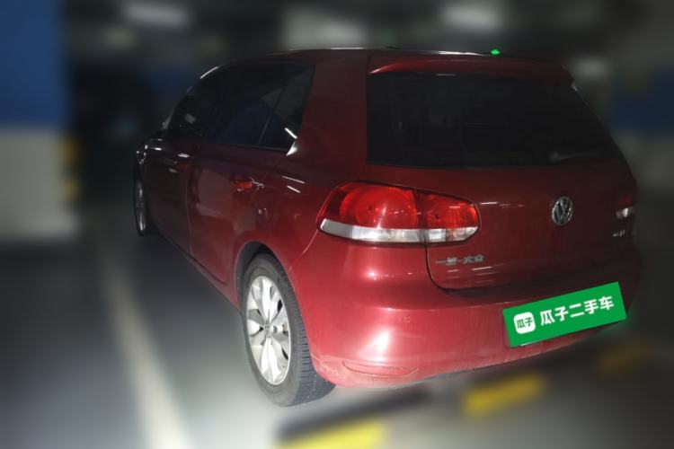 Used Volkswagen Golf 2012 1.4 TSI Automatic Comfort Edition Rear Left 45 Deg