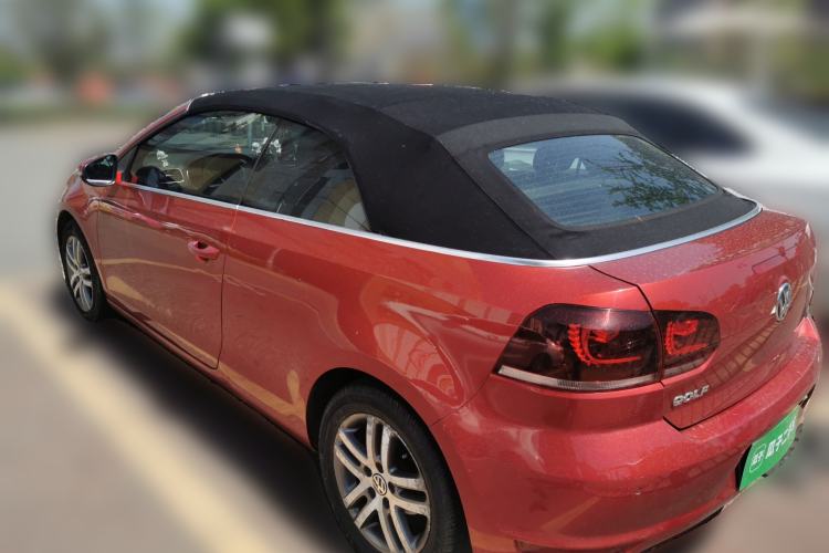 Used Volkswagen Golf 2012 1.4TSI Comfort Convertible Edition Rear Left 45 Deg