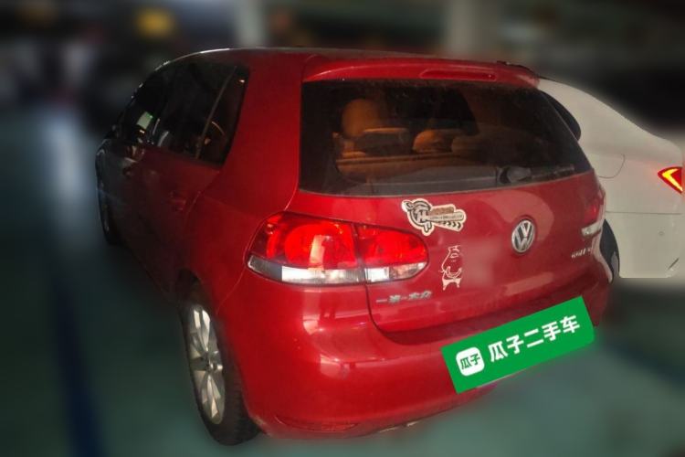 Used Volkswagen Golf 2012 1.4 TSI Automatic Comfort Edition Rear Left 45 Deg