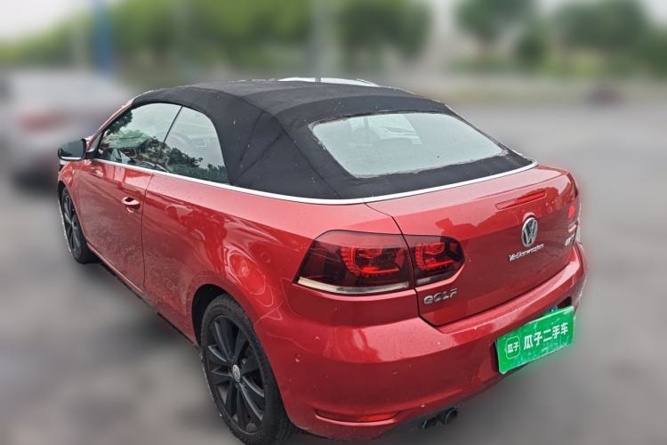 Used Volkswagen Golf 2012 1.4TSI Luxury Convertible Edition Rear Left 45 Deg