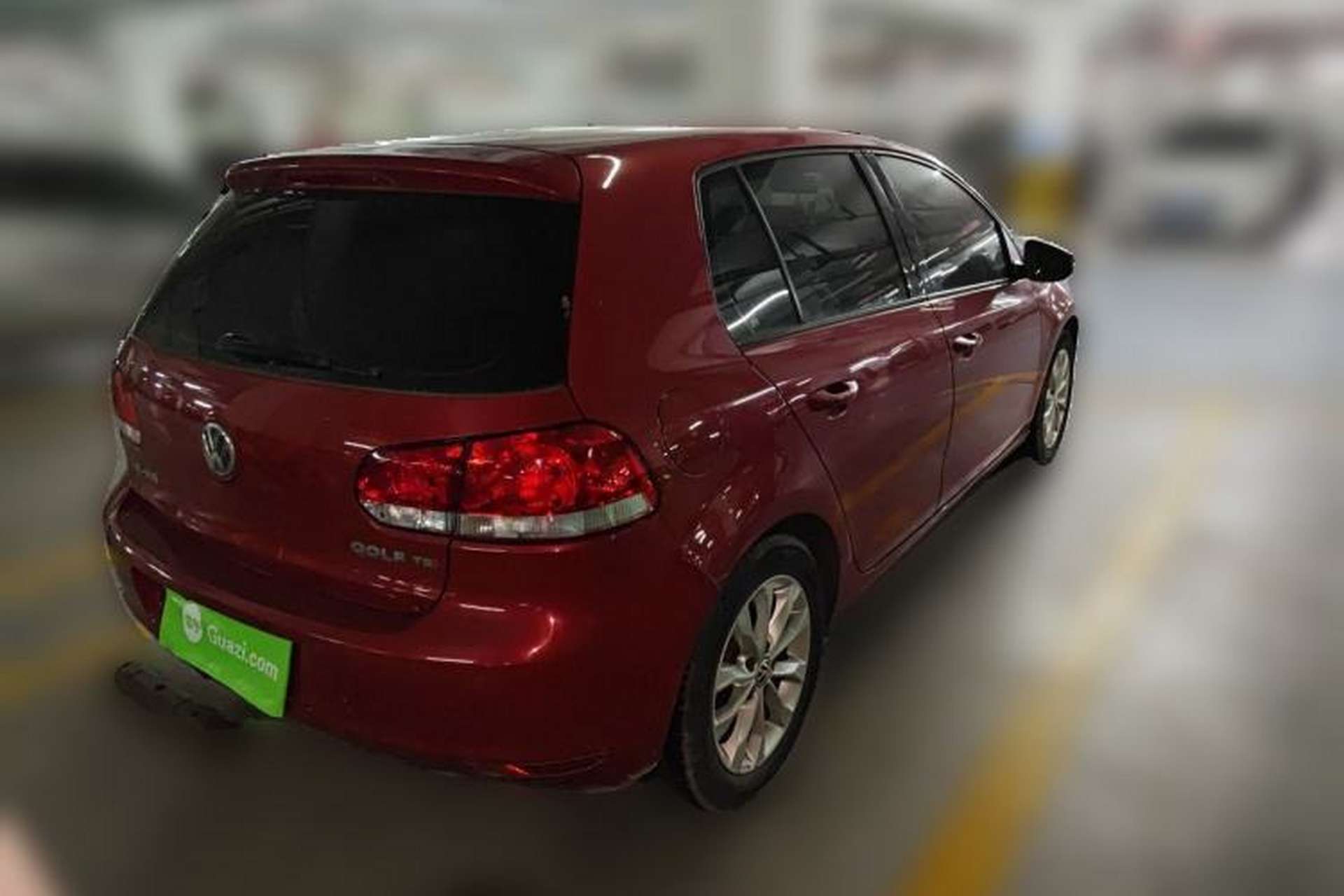 Used Volkswagen Golf 2012 1.4 TSI Automatic Comfort Edition Rear Right 45 Deg