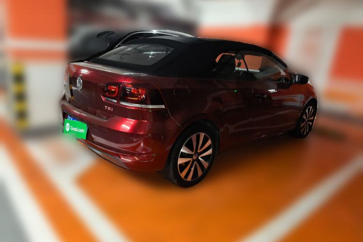 Used Volkswagen Golf 2012 1.4TSI Luxury Convertible Edition Rear Right 45 Deg