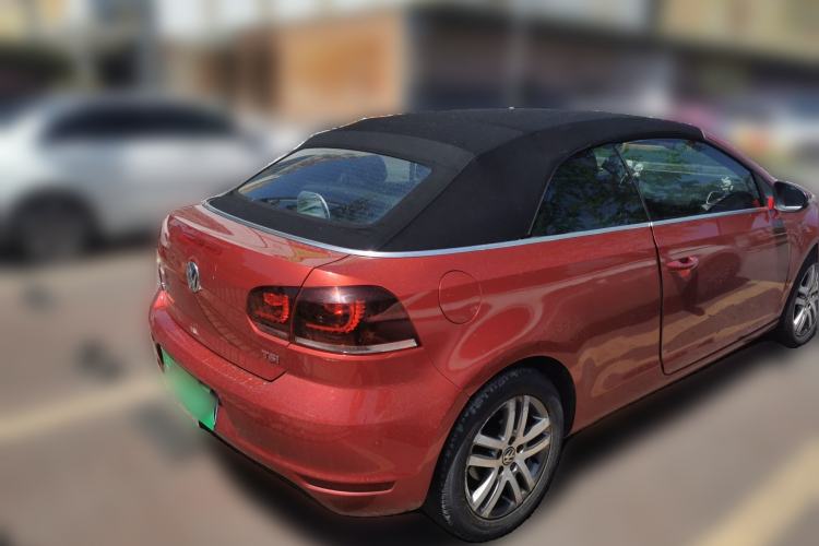 Used Volkswagen Golf 2012 1.4TSI Comfort Convertible Edition Rear Right 45 Deg