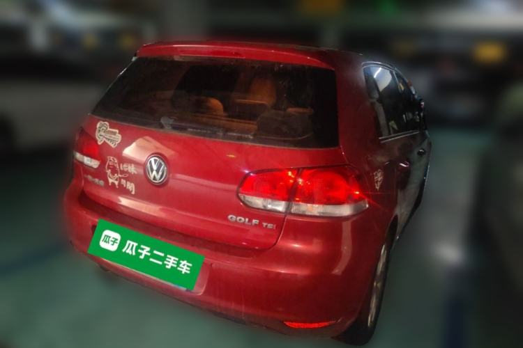 Used Volkswagen Golf 2012 1.4 TSI Automatic Comfort Edition Rear Right 45 Deg