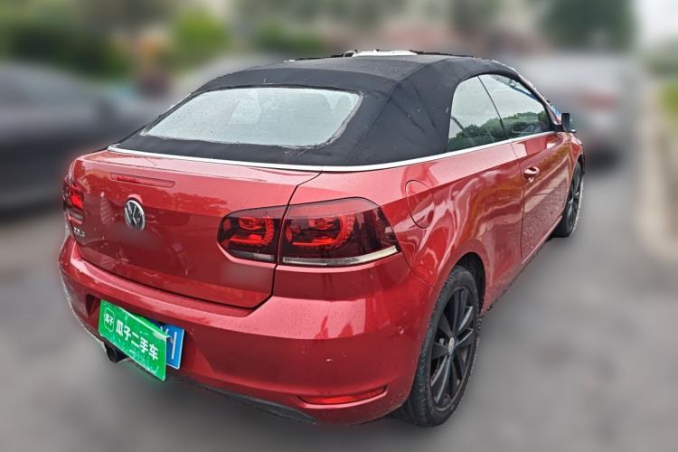 Used Volkswagen Golf 2012 1.4TSI Luxury Convertible Edition Rear Right 45 Deg