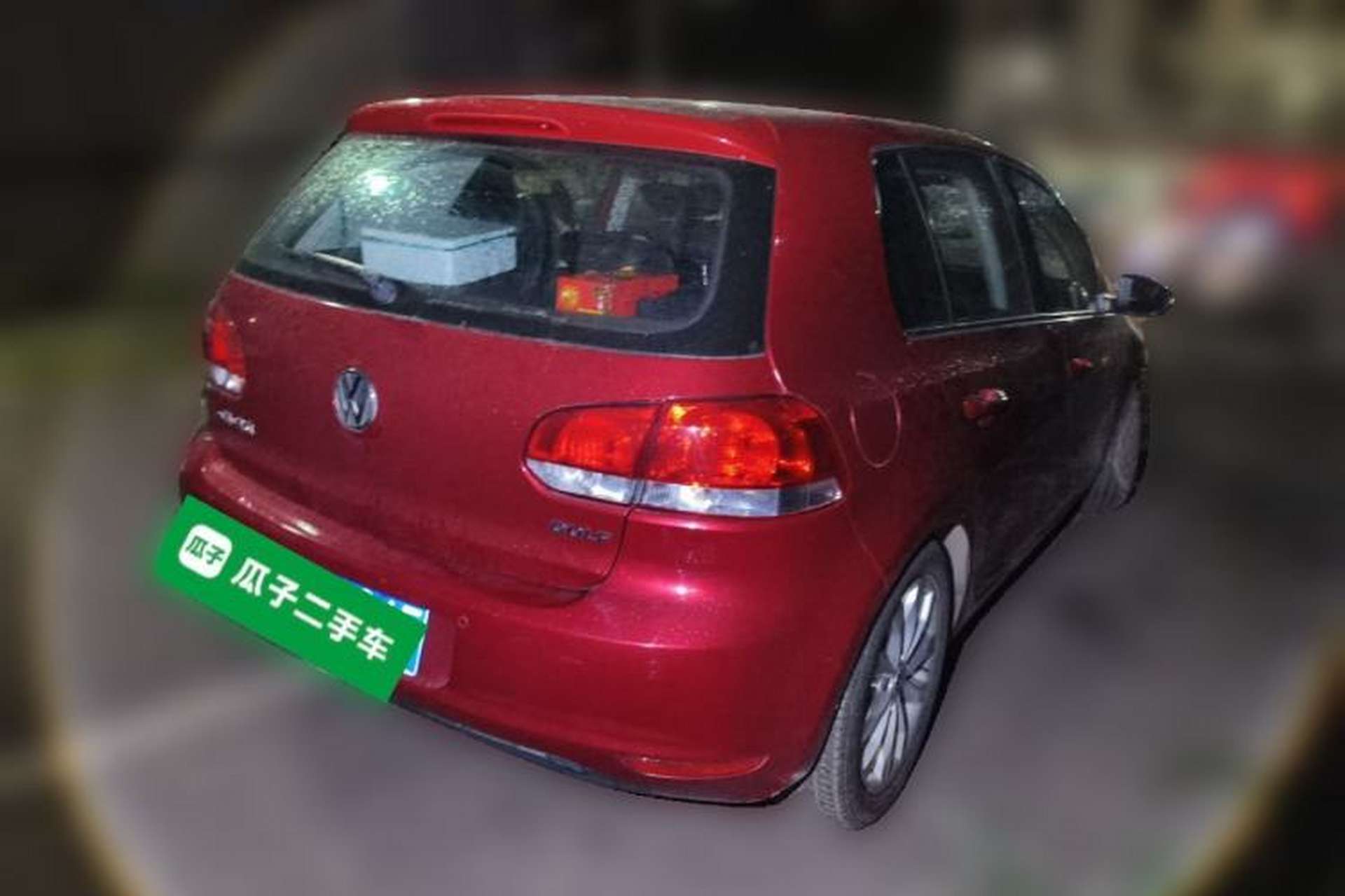 Used Volkswagen Golf 2012 1.6 Automatic Luxury Edition Rear Right 45 Deg