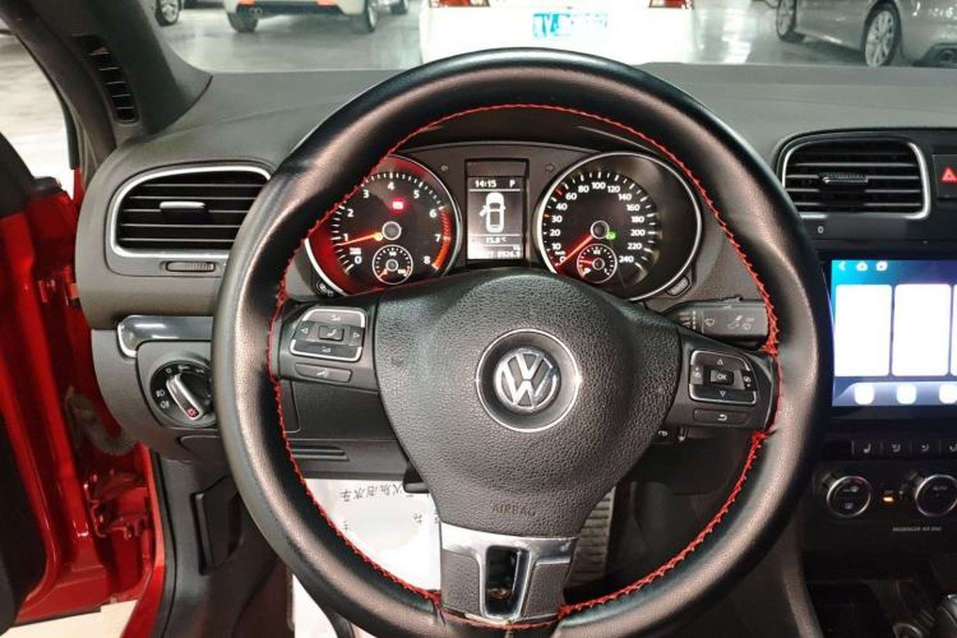Used Volkswagen Golf 2012 1.4TSI Luxury Convertible Edition Steering Wheel