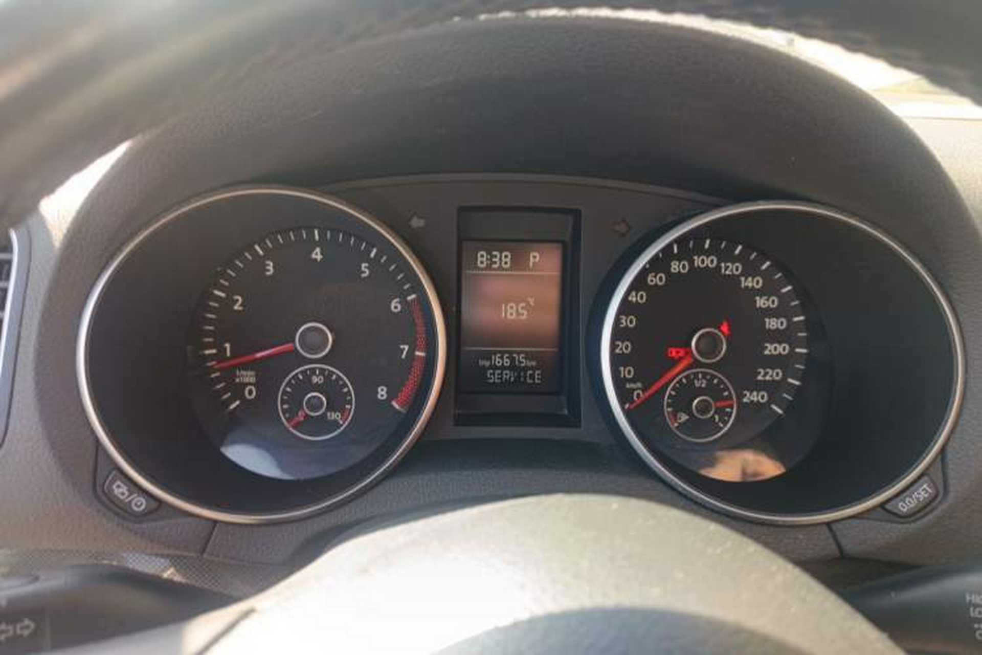 Used Volkswagen Golf 2012 1.4 TSI Automatic Comfort Edition Instrument Cluster