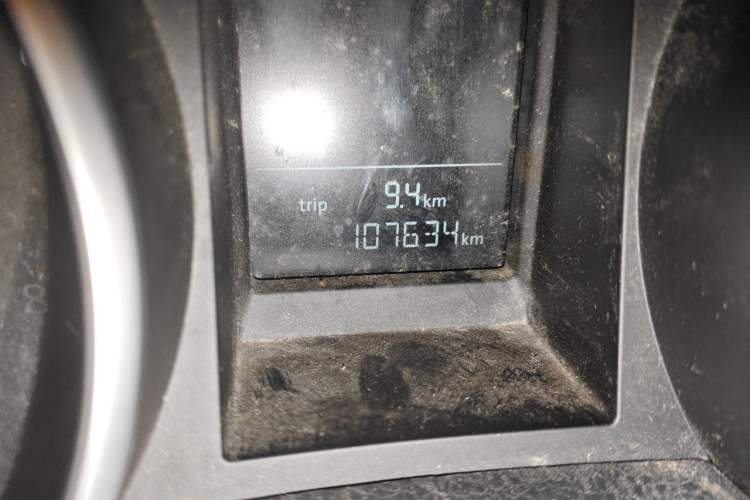 Used Volkswagen Golf 2012 1.4 TSI Automatic Comfort Edition Odometer Close Up