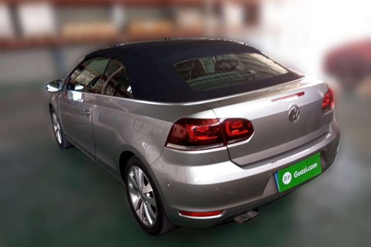 Used Volkswagen Golf 2012 1.4TSI Luxury Convertible Edition Rear Left 45 Deg