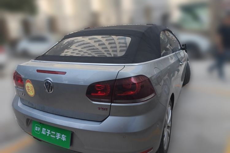 Used Volkswagen Golf 2012 1.4TSI Luxury Convertible Edition Rear Right 45 Deg