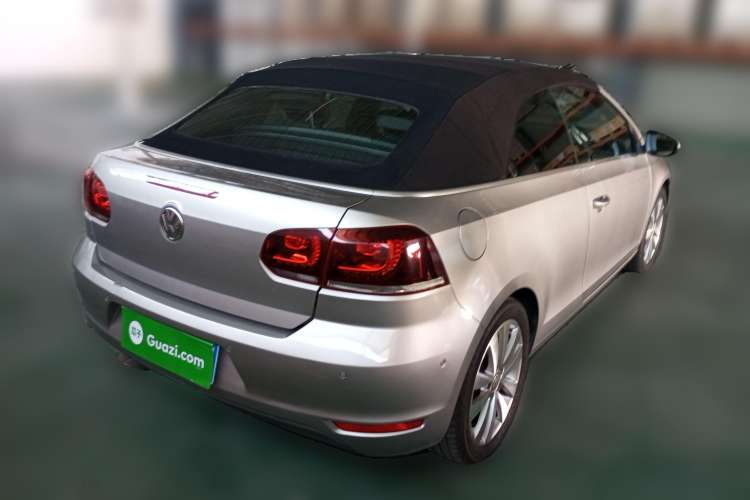 Used Volkswagen Golf 2012 1.4TSI Luxury Convertible Edition Rear Right 45 Deg