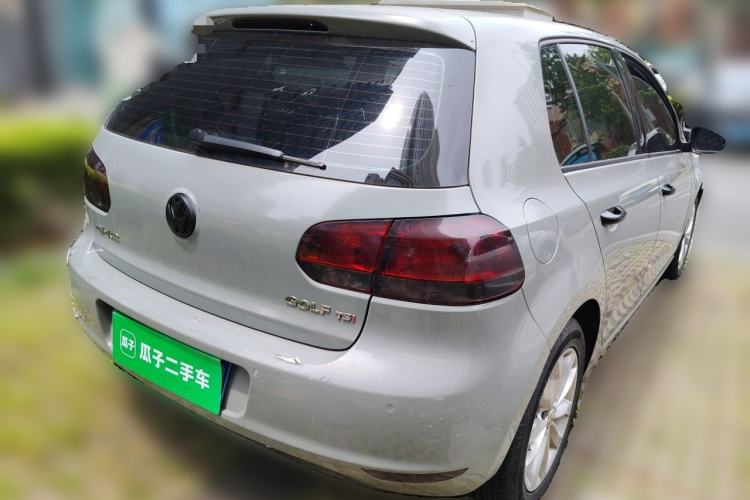 Used Volkswagen Golf 2012 1.4 TSI Automatic Comfort Edition Rear Right 45 Deg