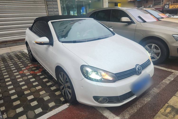 Used Volkswagen Golf 2012 1.4TSI Luxury Convertible Edition Front Right 45 Deg