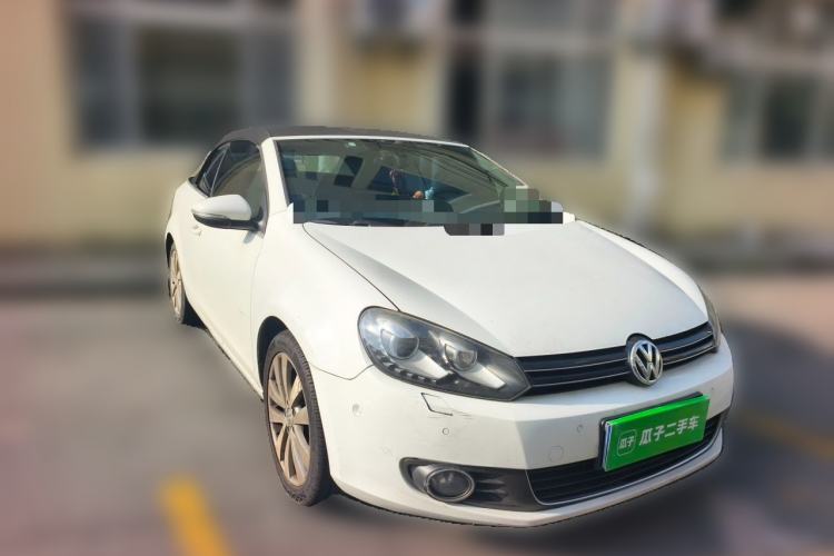 Used Volkswagen Golf 2012 1.4TSI Luxury Convertible Edition Front Right 45 Deg