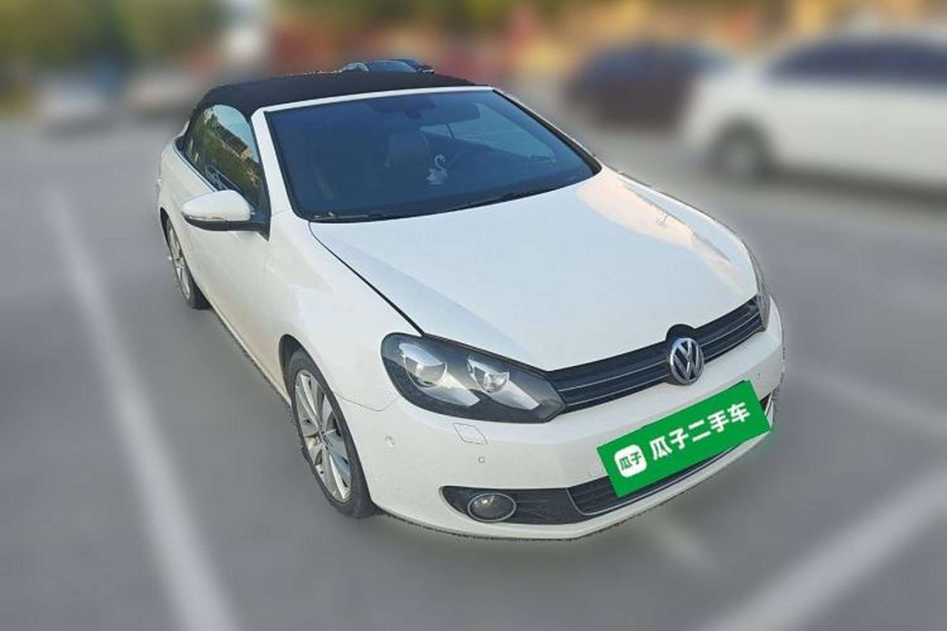 Used Volkswagen Golf 2012 1.4TSI Luxury Convertible Edition Front Right 45 Deg