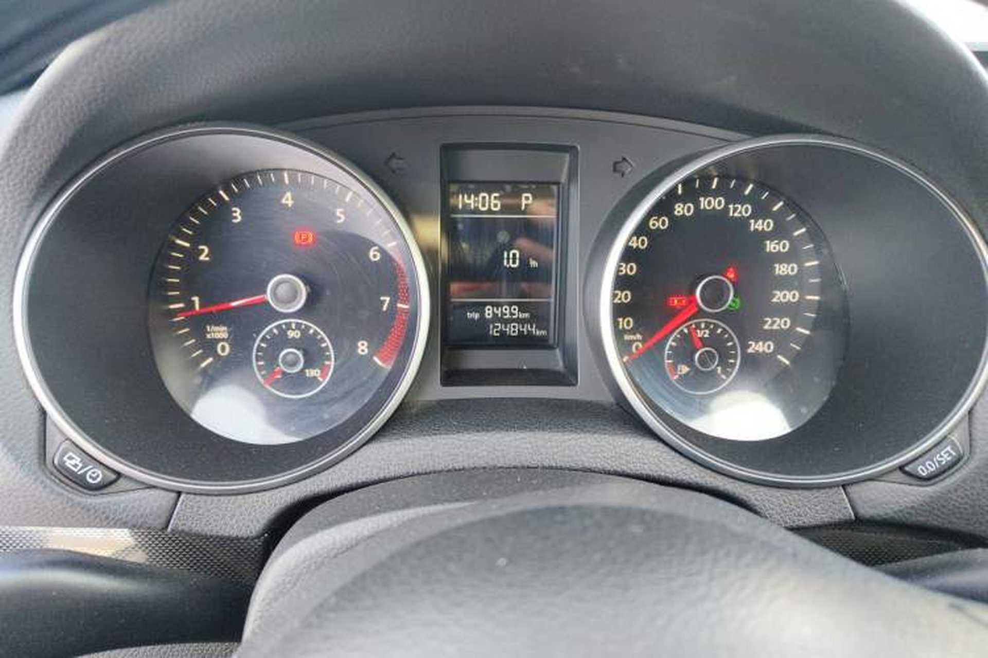 Used Volkswagen Golf 2012 1.6L Automatic Comfort Model Instrument Cluster