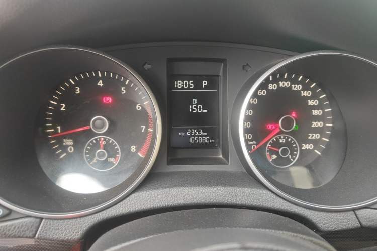 Used Volkswagen Golf 2012 1.6L Automatic Comfort Model Instrument Cluster