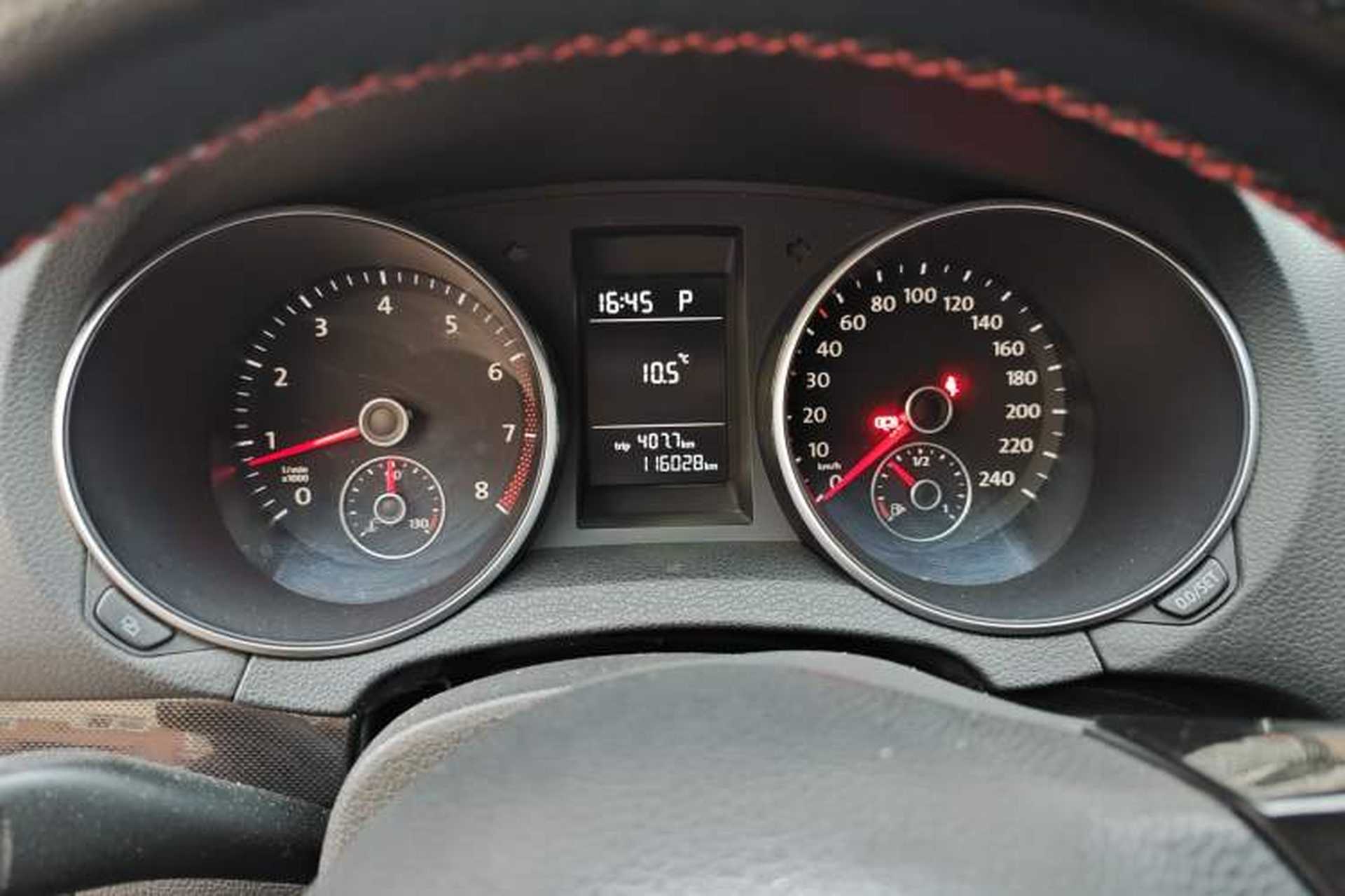 Used Volkswagen Golf 2012 1.4 TSI Automatic Comfort Edition Instrument Cluster