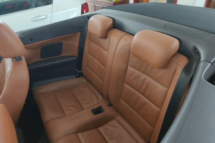 Used Volkswagen Golf 2012 1.4TSI Luxury Convertible Edition Left Rear Seat