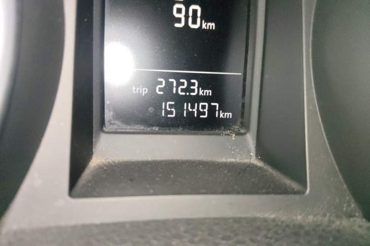 Used Volkswagen Golf 2012 1.4 TSI Automatic Comfort Edition Odometer Close Up
