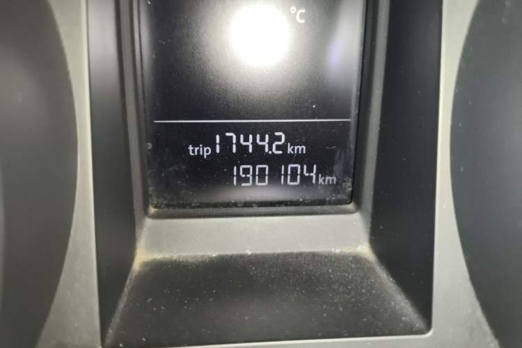 Used Volkswagen Golf 2012 1.6L Automatic Comfort Model Odometer Close Up