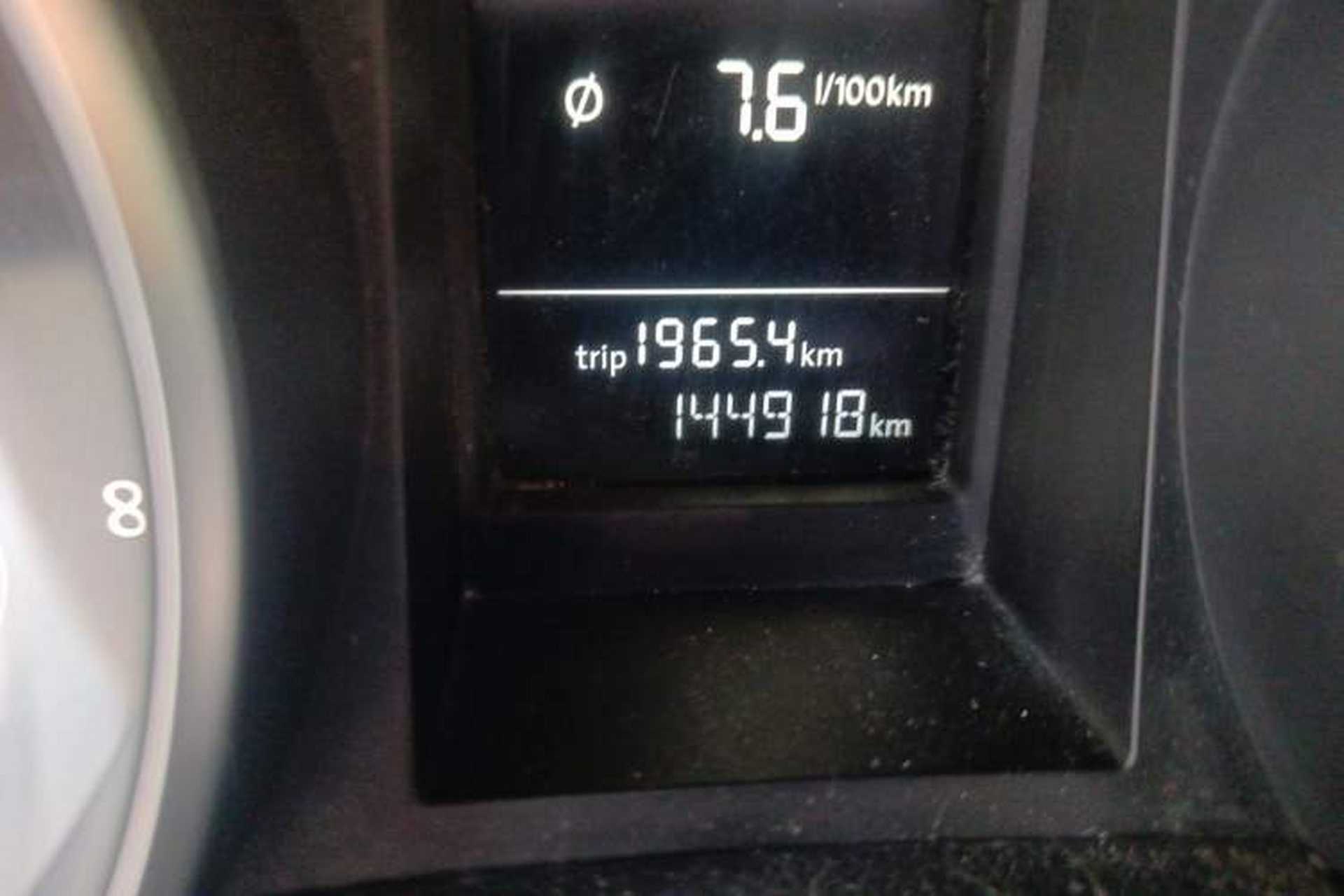 Used Volkswagen Golf 2012 1.4 TSI Automatic Comfort Edition Odometer Close Up