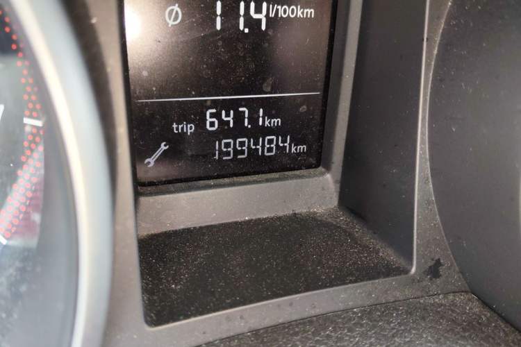 Used Volkswagen Golf 2012 1.4 TSI Automatic Comfort Edition Odometer Close Up
