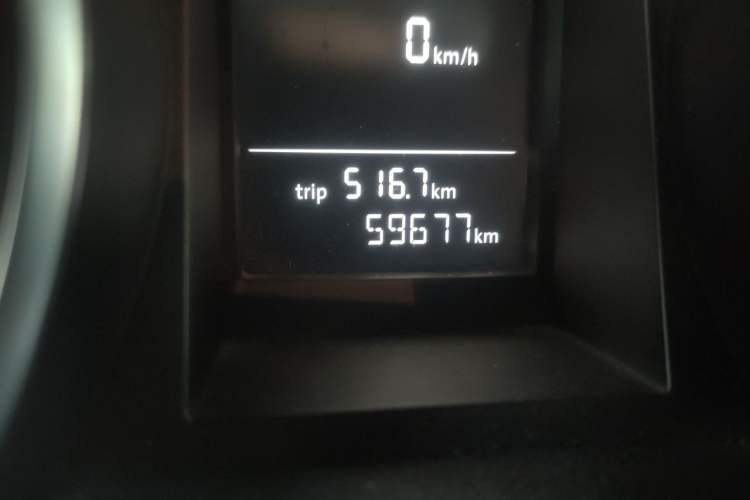 Used Volkswagen Golf 2012 1.6L Automatic Comfort Model Odometer Close Up
