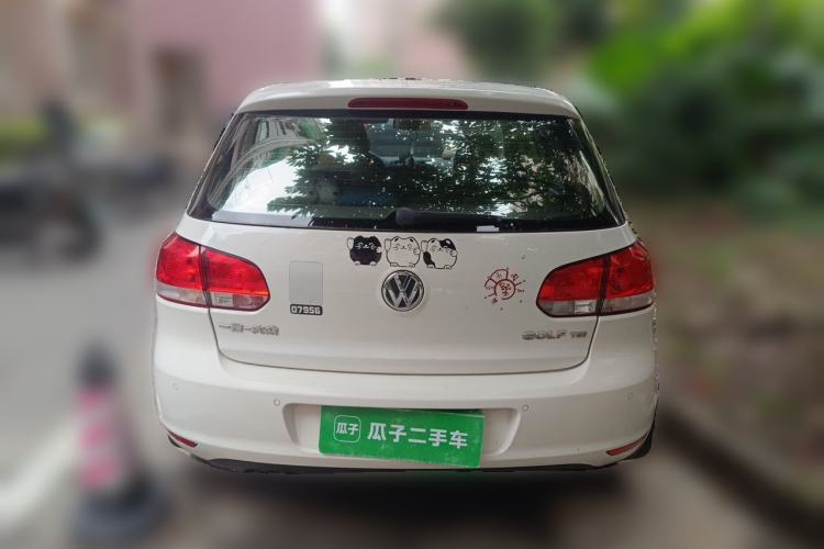 Used Volkswagen Golf 2012 1.4TSI Automatic Luxury Edition Rear
